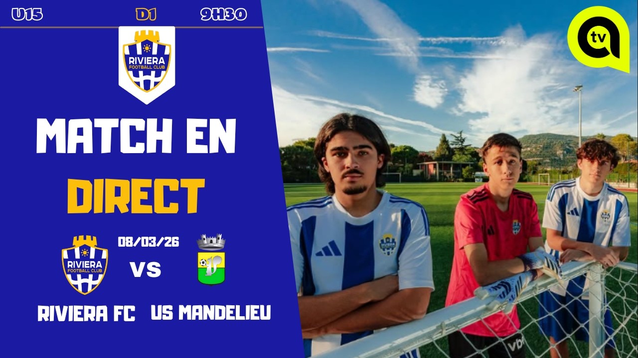 U14 D1 | Riviera FC vs US MANDELIEU