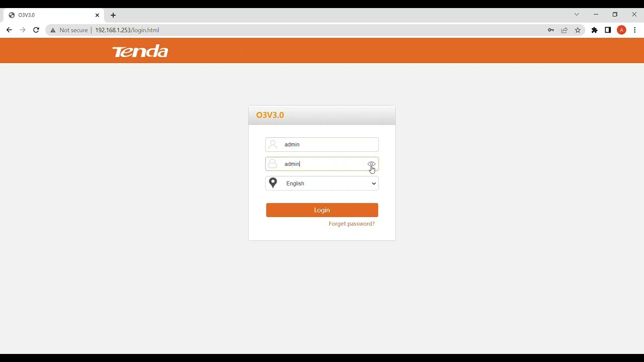 TENDA 03 5km (wifi router) Point to Point Configuration.