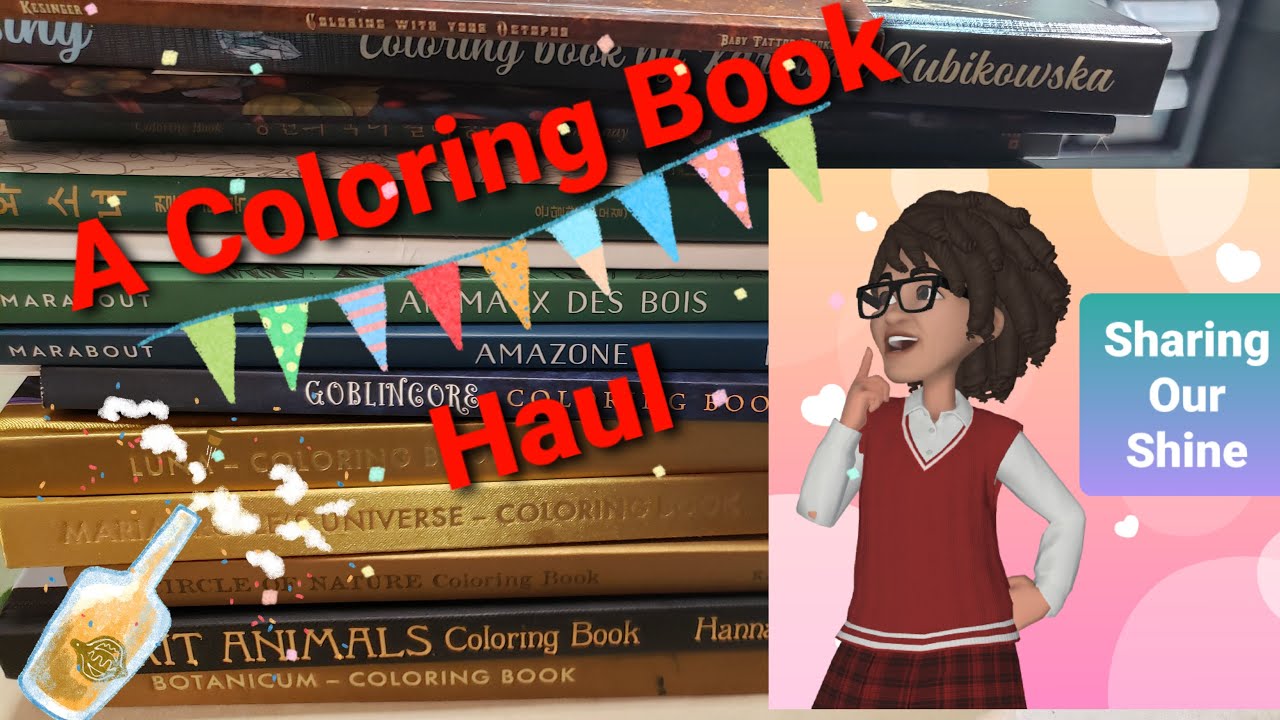 Adult Coloring| Coloring Book Haul| 💼 📖 😍