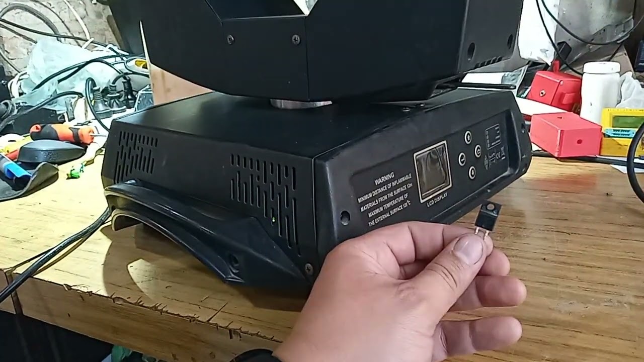 Reparación Beam 7r sharpy, se apagaba y la luz no encendía (Parte 2) Solucionado!!