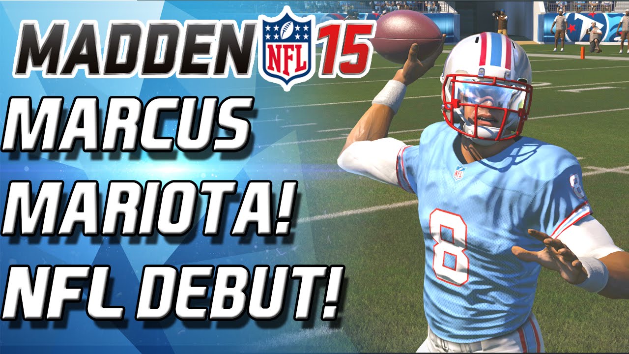 Madden 15 Ultimate Team - MARCUS MARIOTA NFL DEBUT! ROOKIE SQUAD! - MUT 15