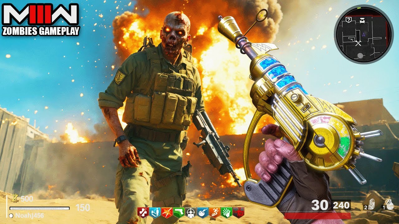 MW3 ZOMBIES - HOW TO GRIND TIER 3 ZOMBIES & STORY MISSION CUTSCENES!