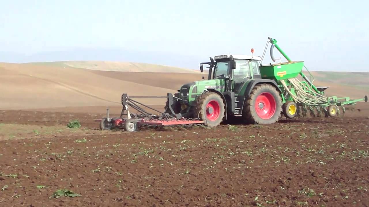 Fendt 815 Vario TMS + Sfoggia K-SP 5000 in Greece