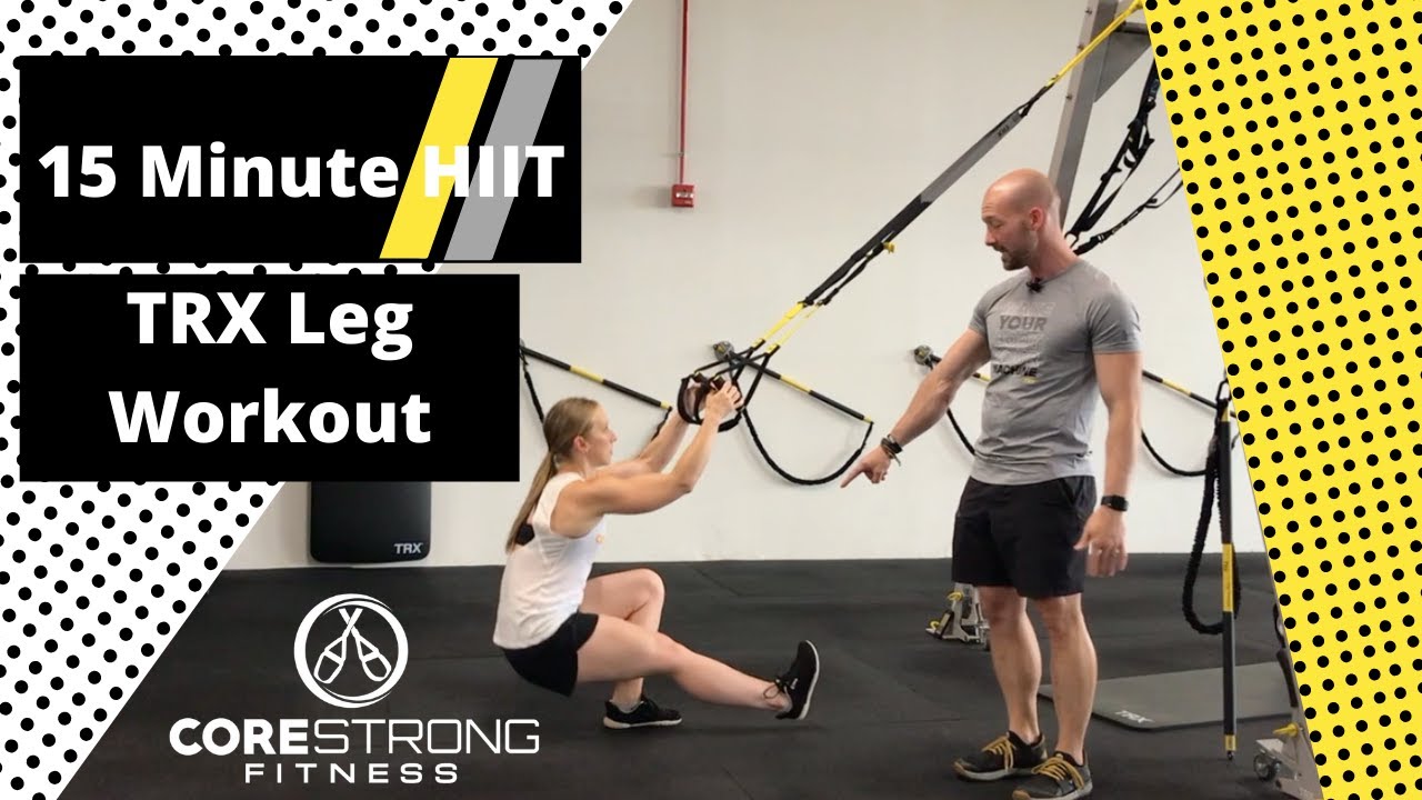 15-минутная HIIT TRX-тренировка ног!