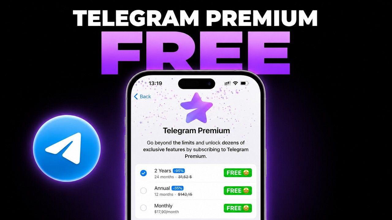 Telegram Premium бесплатно? Без APK, без взломов, официальное приложение (2026)