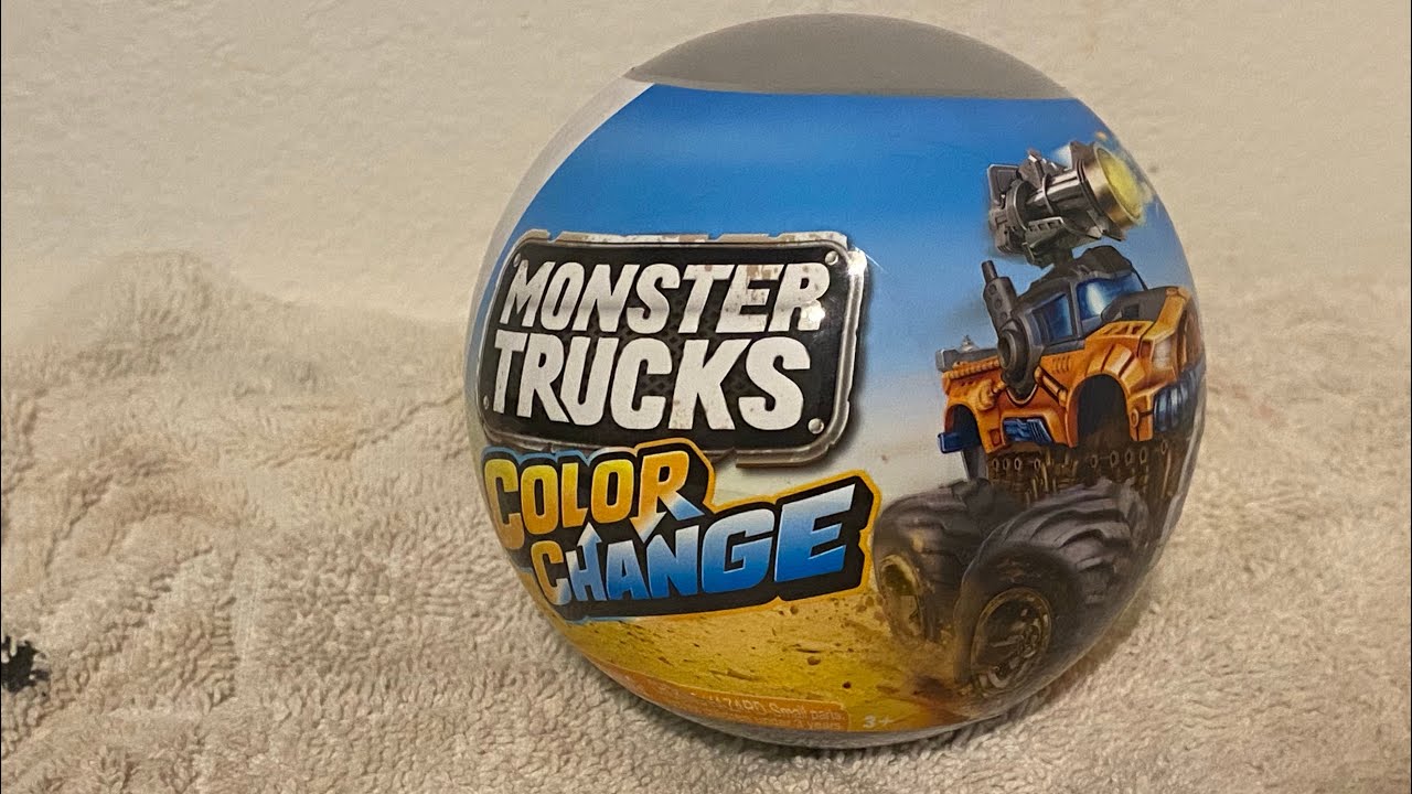 Reviewing the Zuru 5 surprise monster trucks color change