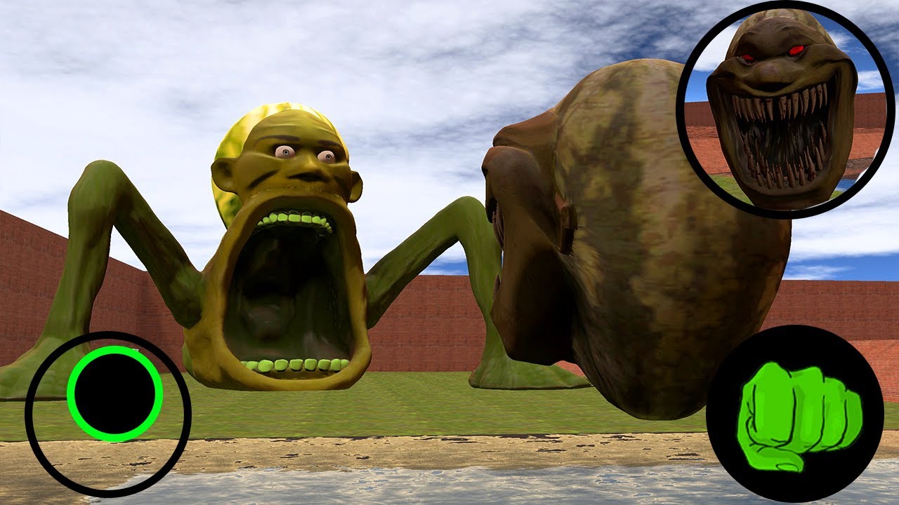 I Turned Into Cursed Lin Gang Melon FAMILY Battle Size Comparison!   Garry&rsquo;s Mod