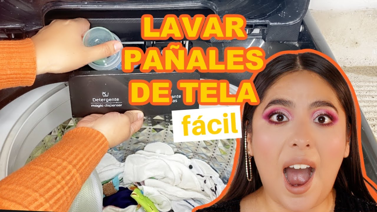 CÓMO LAVAR PAÑALES DE ECOLÓGICOS #pañaleandoando #pañalesdetela