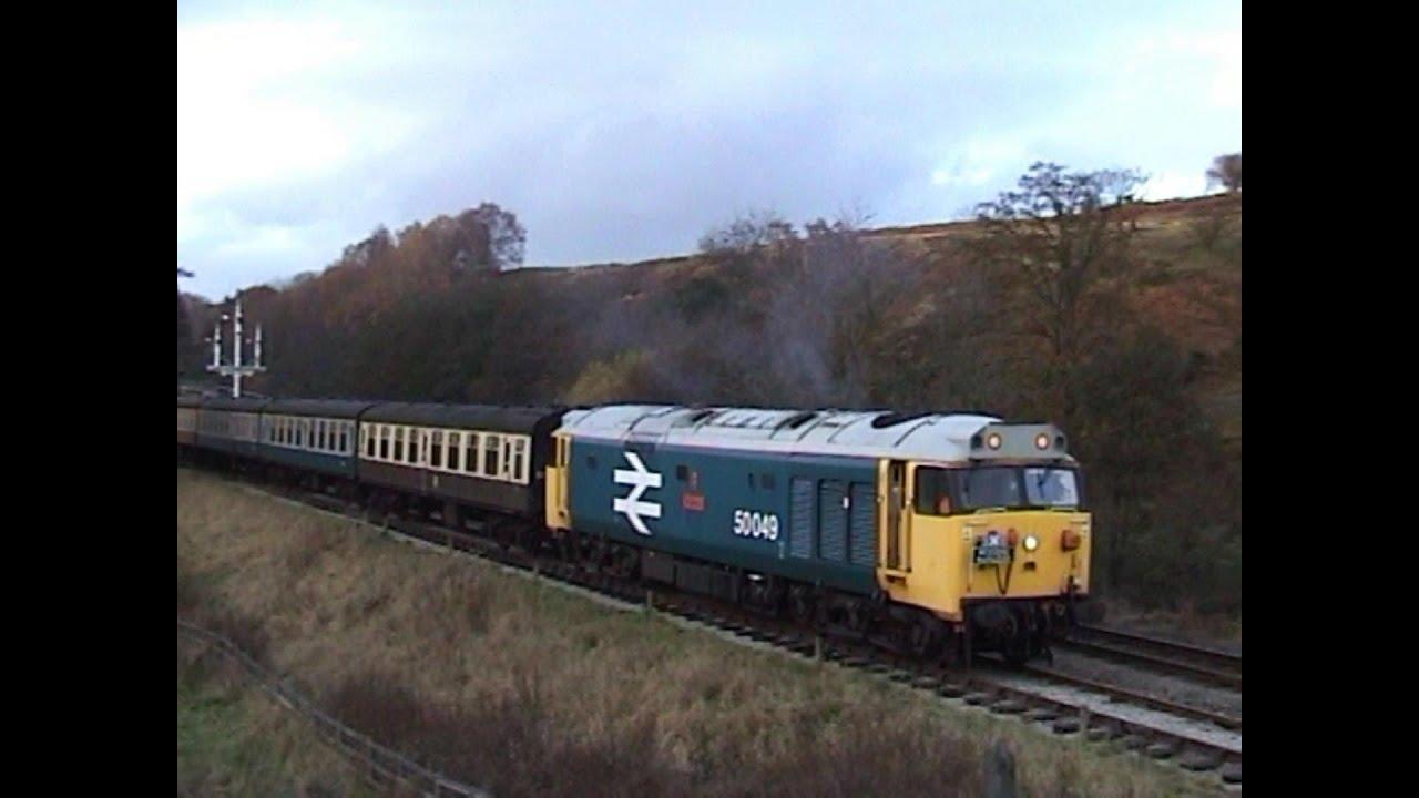 Class 50, 50 049,s visit to the NYMR #nymr #train #whitby #railway