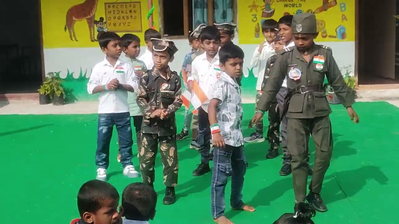 Republic Day celebrations in VASAVI THE GLOBAL SCHOOL ameerpet. 