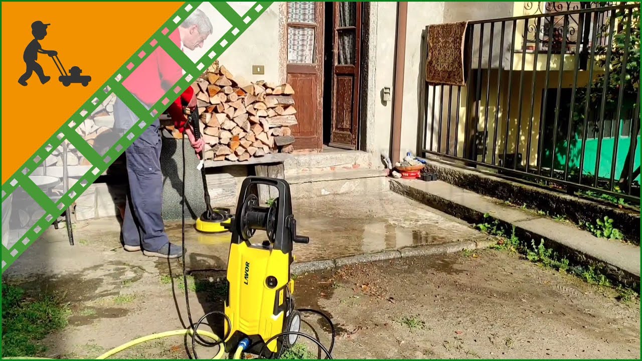 Idropulitrice Lavorwash a freddo Lavor Space 180 - Elettrica ad acqua fredda 180 bar max
