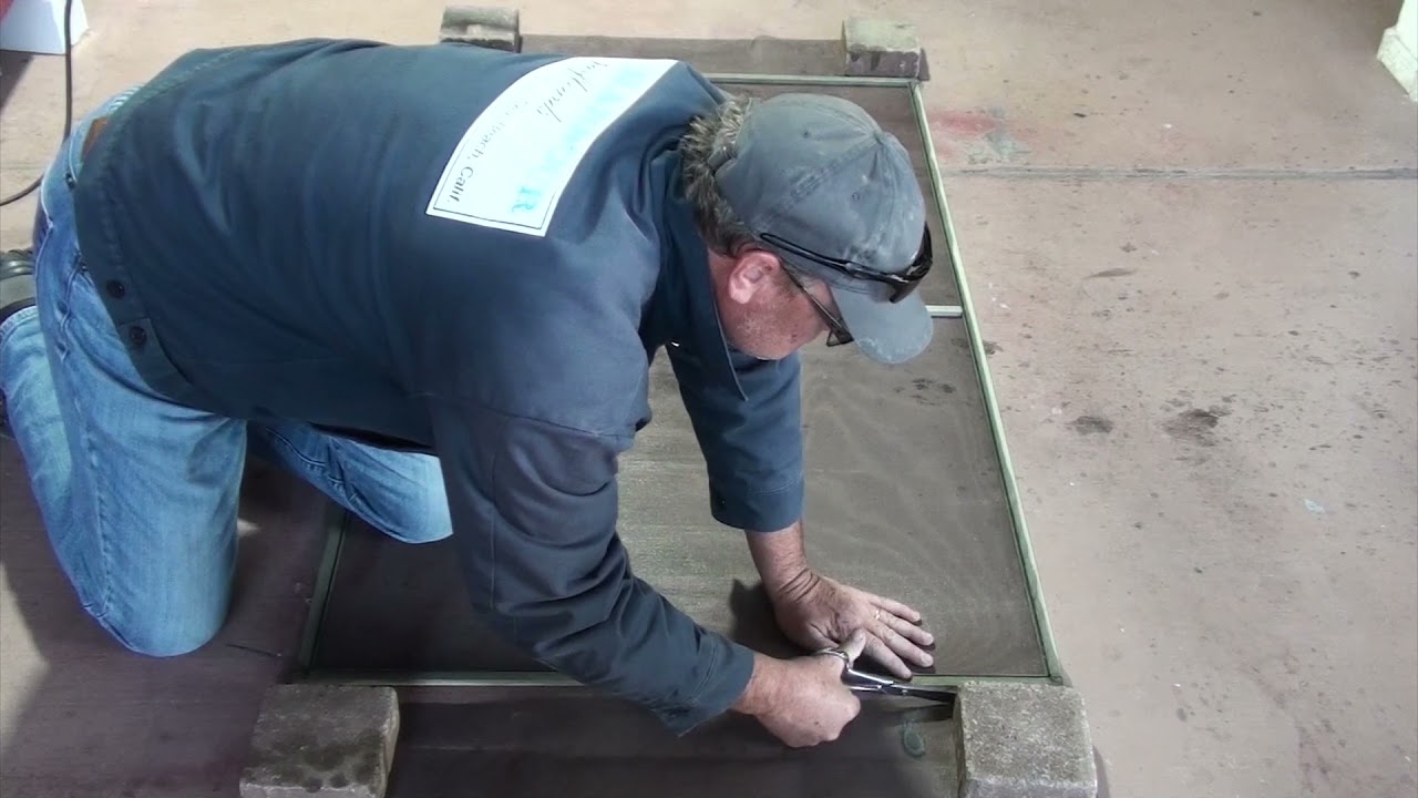 Window Screen Repair DIY... just jump in!