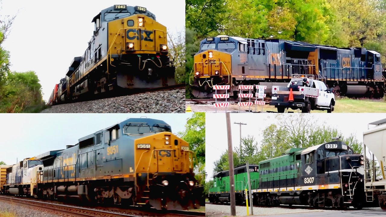 CSX and CI&W Shortline Trains - 10/15/25