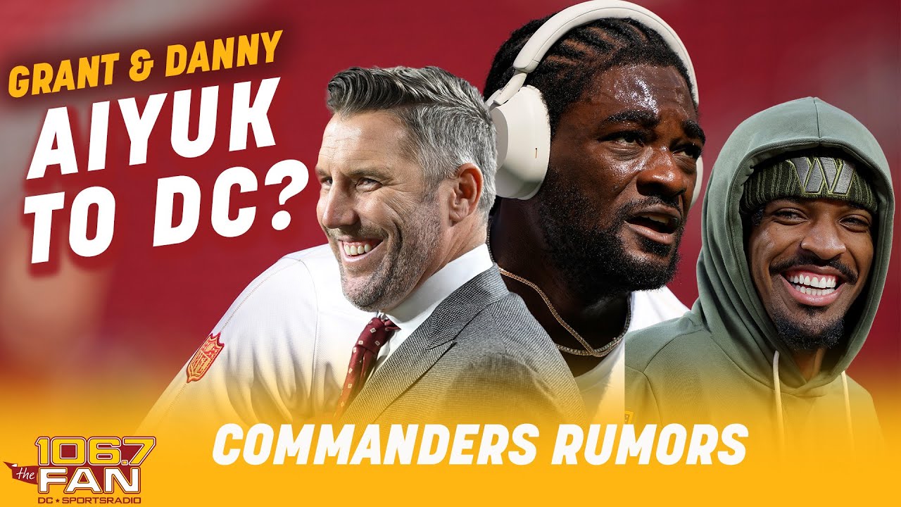 Jayden Daniels Wants Brandon Aiyuk To Be A Commander | Grant & Danny