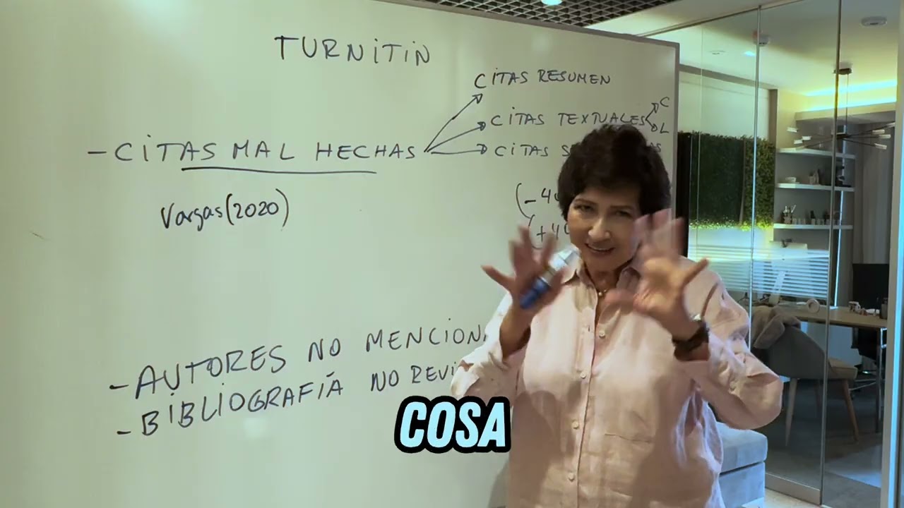 REDUCE EN 3 PASOS EL PORCENTAJE DE TURNITIN EN LA TESIS