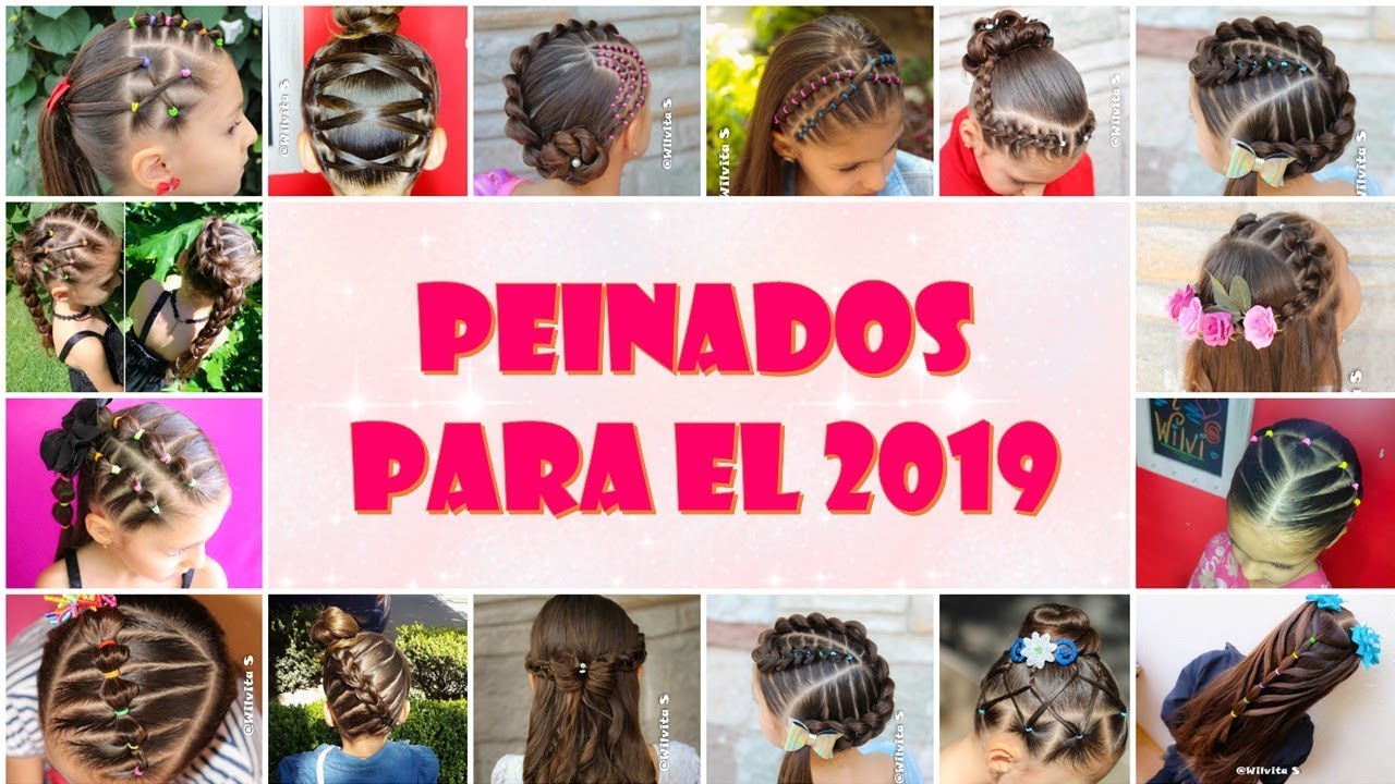 💕 Peinados fáciles y rápidos para niñas / peinados 2019 / back to school WILVITA