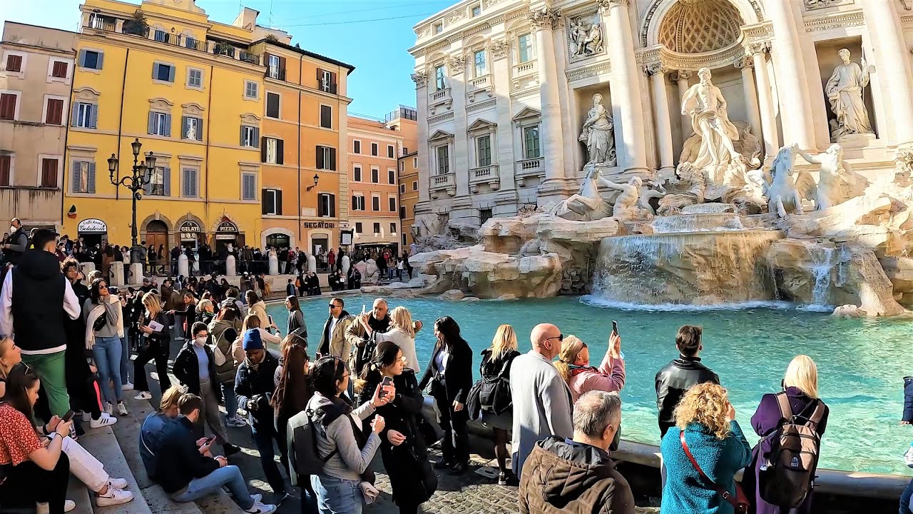 2022 ROME WALKING TOUR 4k UHD [ From Spanish steps to Piazza Navona ]