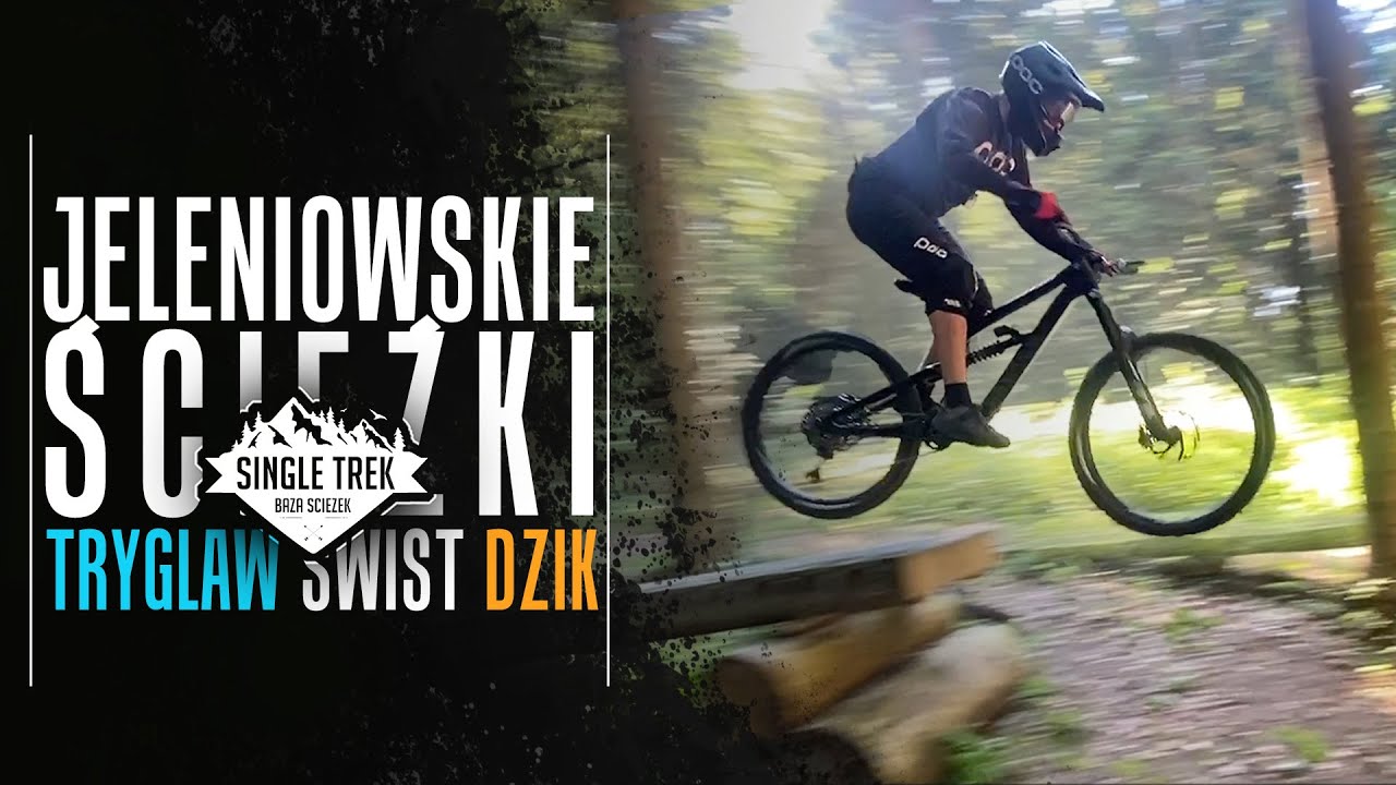 Jeleniowskie Ścieżki - Trzygłów, Świst i Dzik // Ostrowiec, Góry Świętokrzyskie // Trasy Enduro, MTB