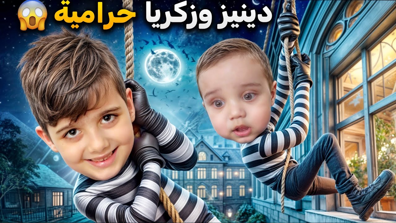 دينيز وزكريا اشتغلوا حرامية وساعدو أهلون/ الشرطة لحقتون شو صار معون ياترى؟؟!!