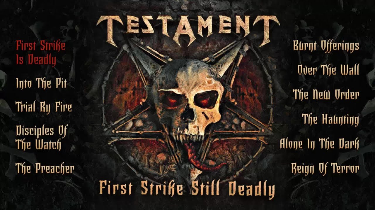 TESTAMENT - First Strike Still Deadly (OFFICIAL FULL ALBUM STREAM)