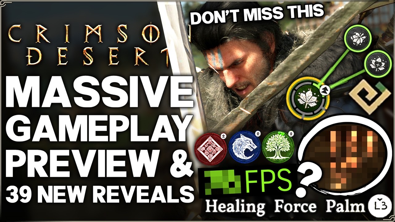 Crimson Desert Just Changed Forever - First 10 Hours Gameplay Preview & 39 New IMPORTANT Details!