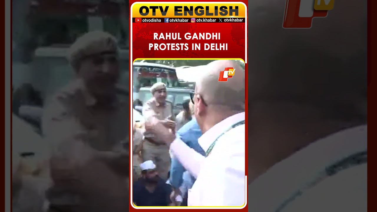 Rahul Gandhi Protests In Delhi For Sahil Lochav's FIR