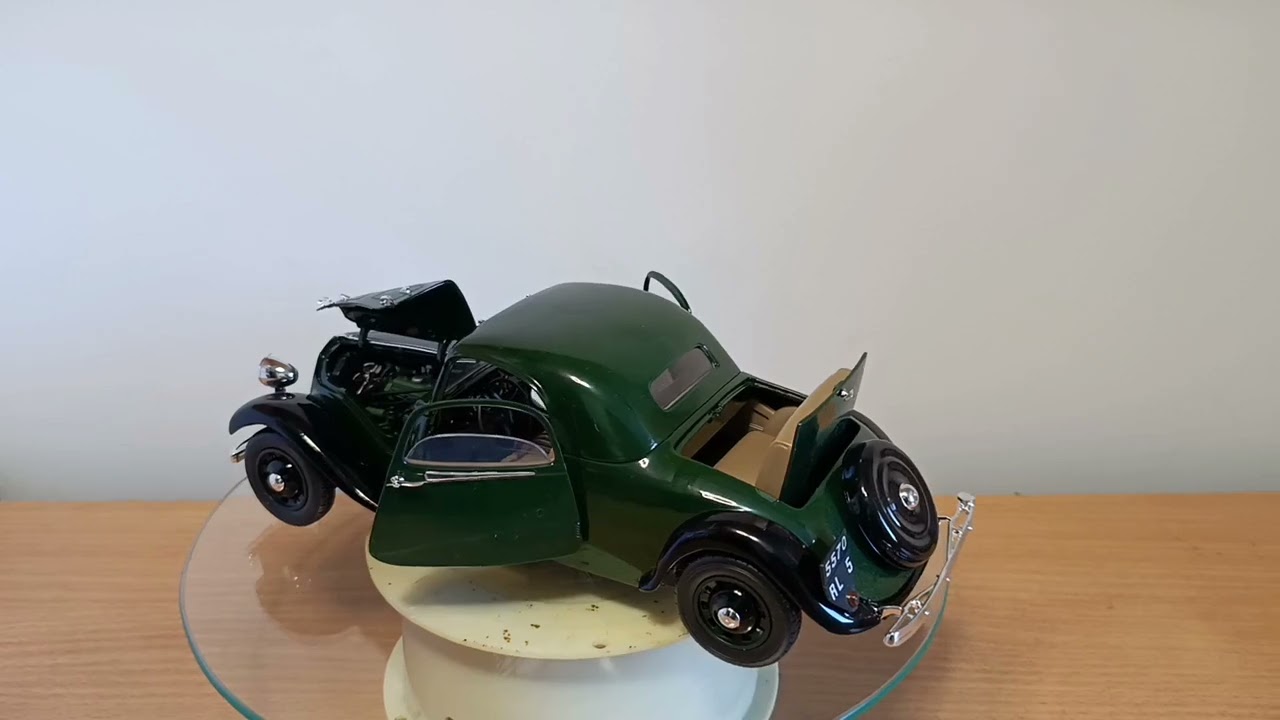 Citroen Traction AV 11 Coupe 1938 Solido 1/18