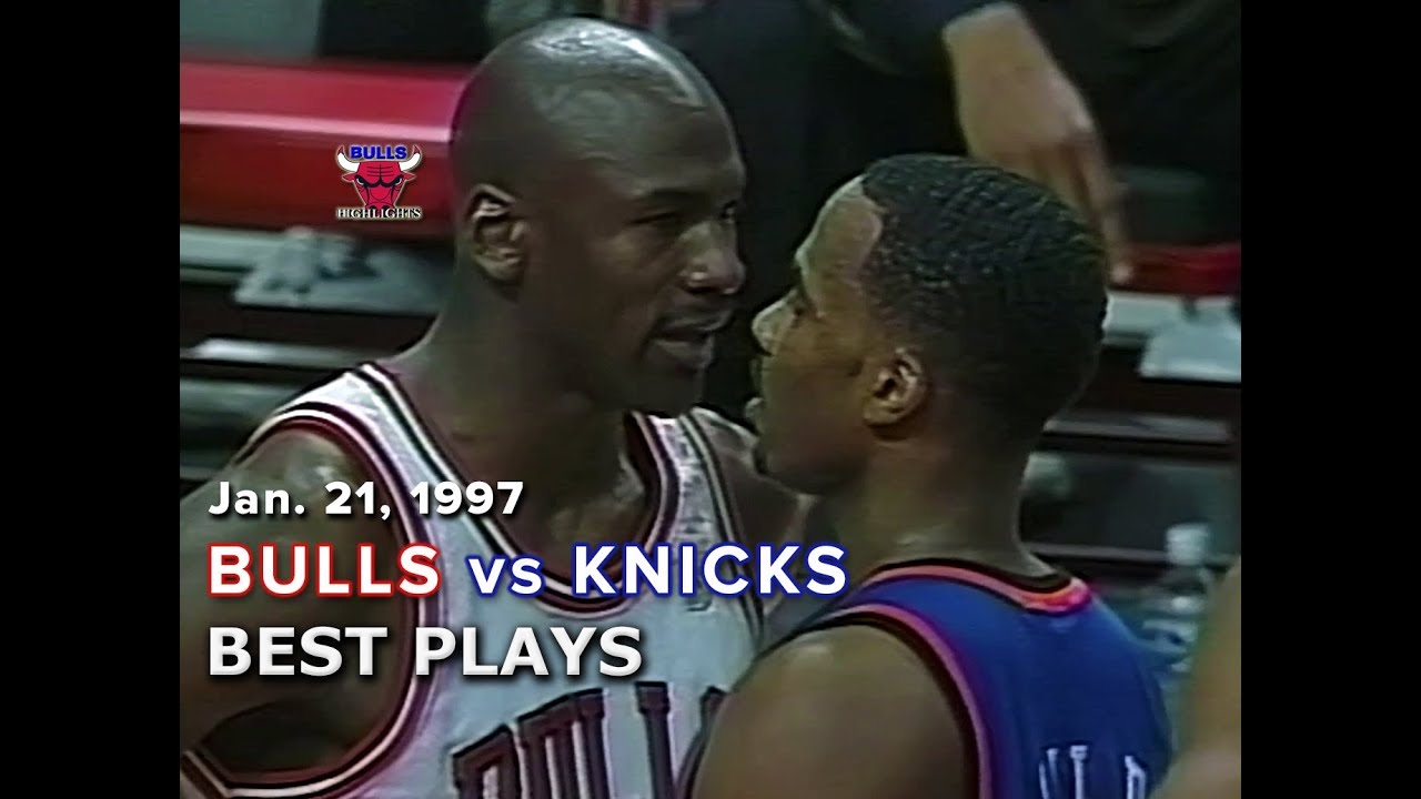 January 21, 1997 Bulls vs Knicks highlights