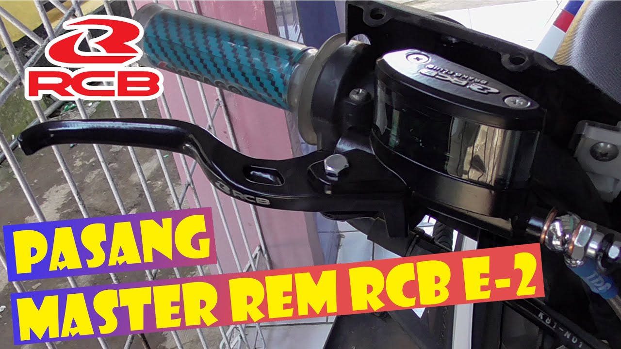 Pemasangan master rem RCB E2 di honda beat