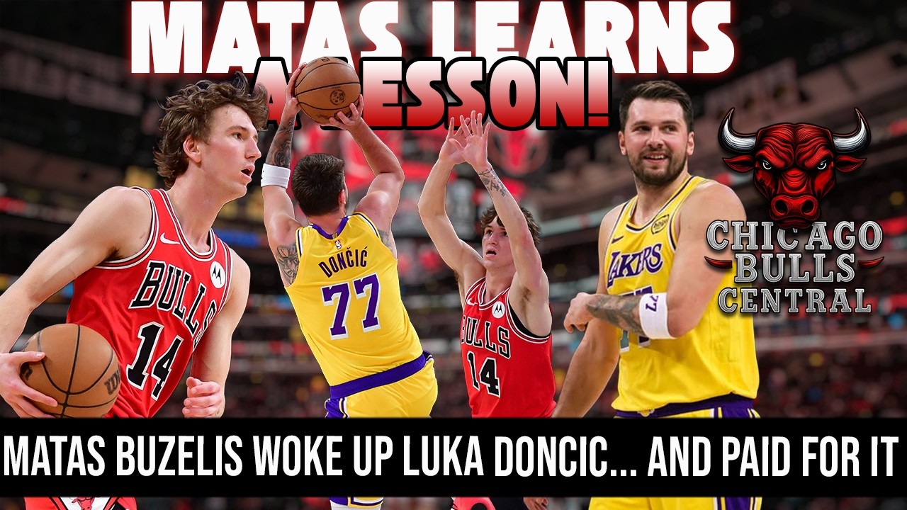 Matas Buzelis Woke Up Luka Doncic… And Paid For It 👀