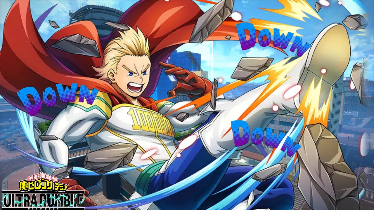 High kill Rapid mirio ranked gameplay |my hero ultra rumble
