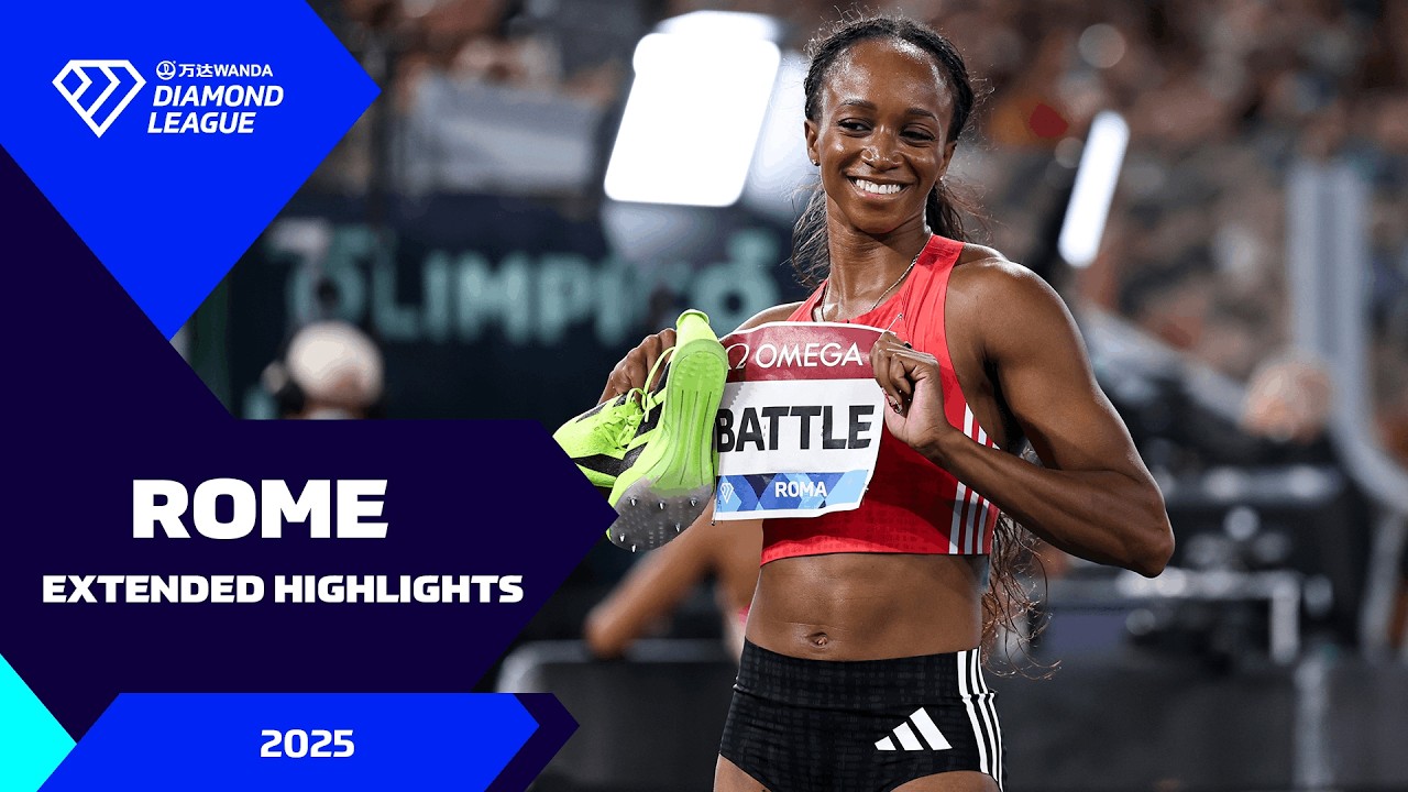REVISITED ⏮️ Rome Diamond League EXTENDED HIGHLIGHTS - Wanda Diamond League