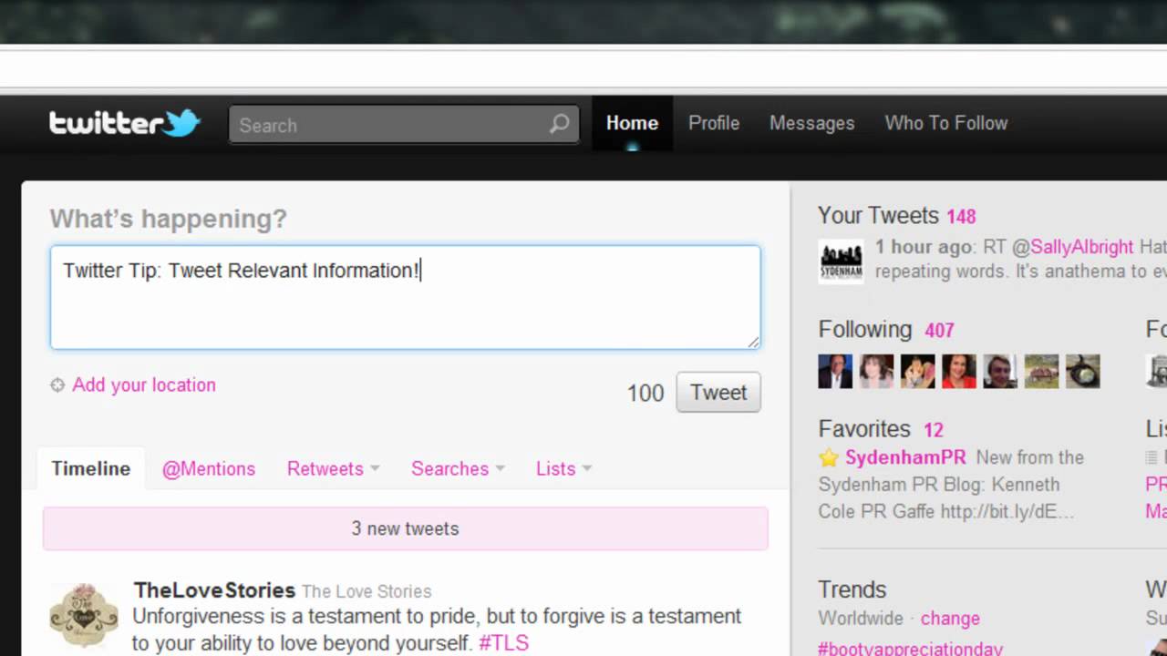 Twitter Tutorial: How to Tweet