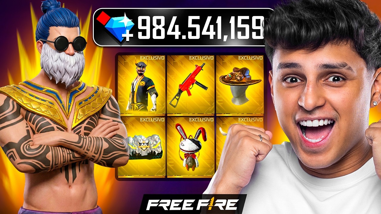 REVELEI MINHA CONTA DE FREE FIRE EM 2026
