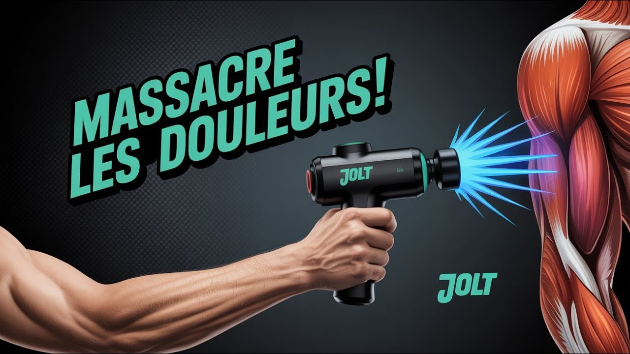 Massage Gun 2025 🔥 Les 3 Pistolets de Massage JOLT™ Incontournables