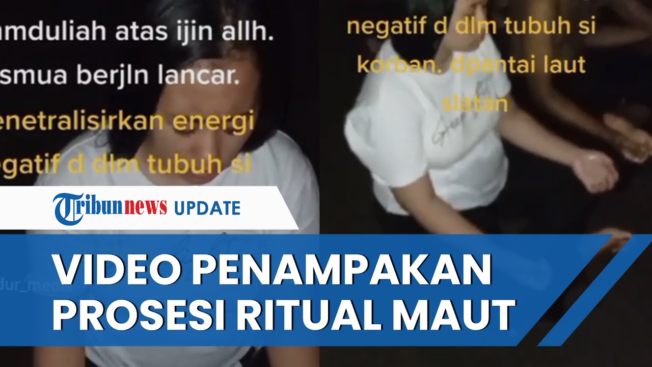 Beredar Video Situasi Ritual Maut di Pantai Payangan, Peserta Tak Pakai Baju Bersila di Tepi Pantai