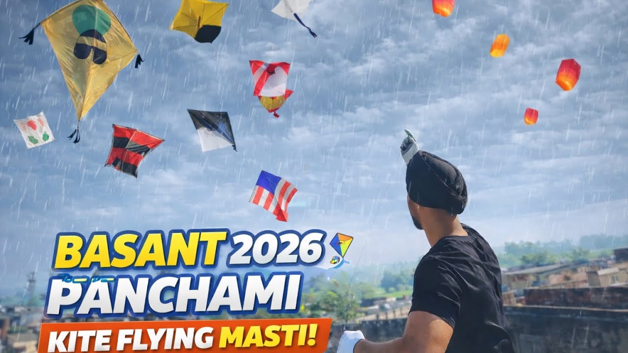 Basant Panchami 2026🪁, Barish aa Gayi Basant wale din 😢￼￼