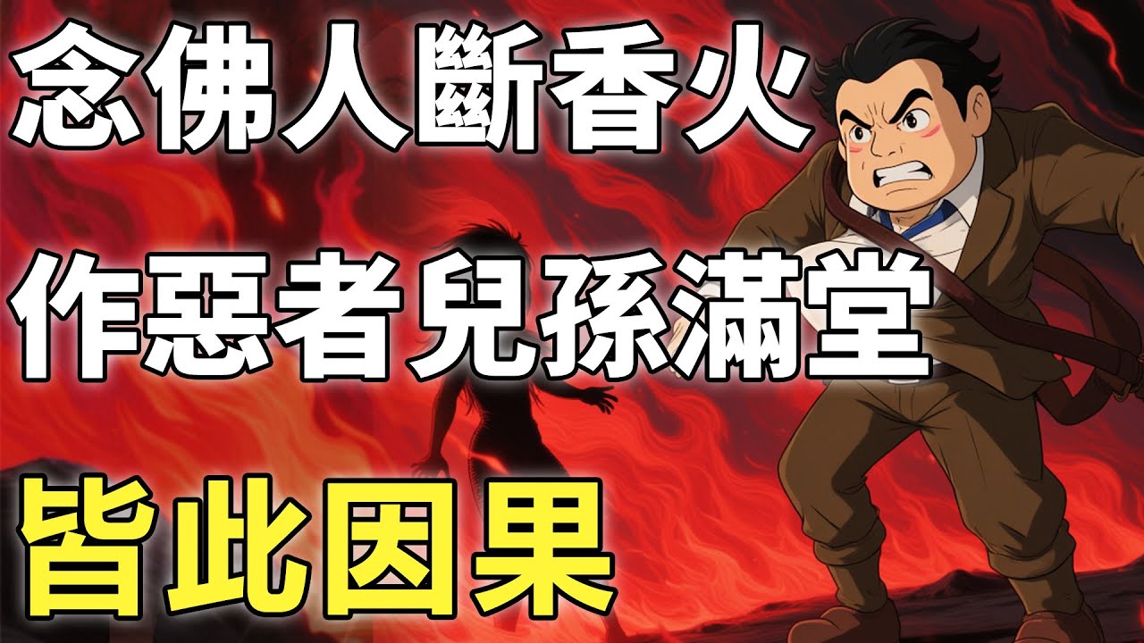 為何念佛人斷香火，作惡者卻兒孫滿堂？觀音菩薩僅用一個動作，揭示了因果真相！【因果|輪回|佛學知識】