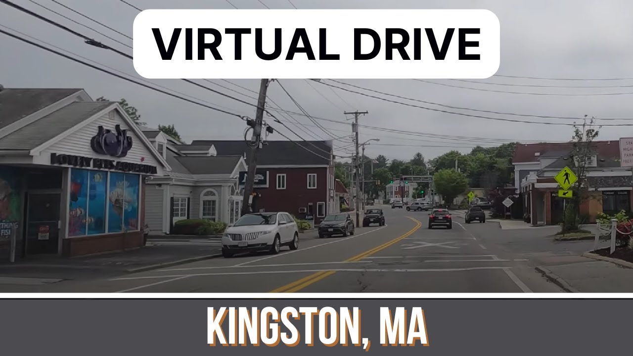 Driving Through Kingston, Massachusetts - New England Travel