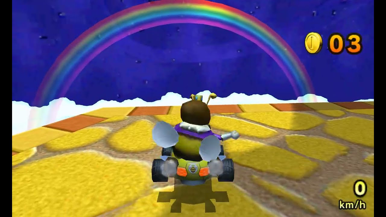 Honeybee Hive (Deep Blue) by BluGokuDX - Mario Kart 7: Track Edit [1440p 60fps]