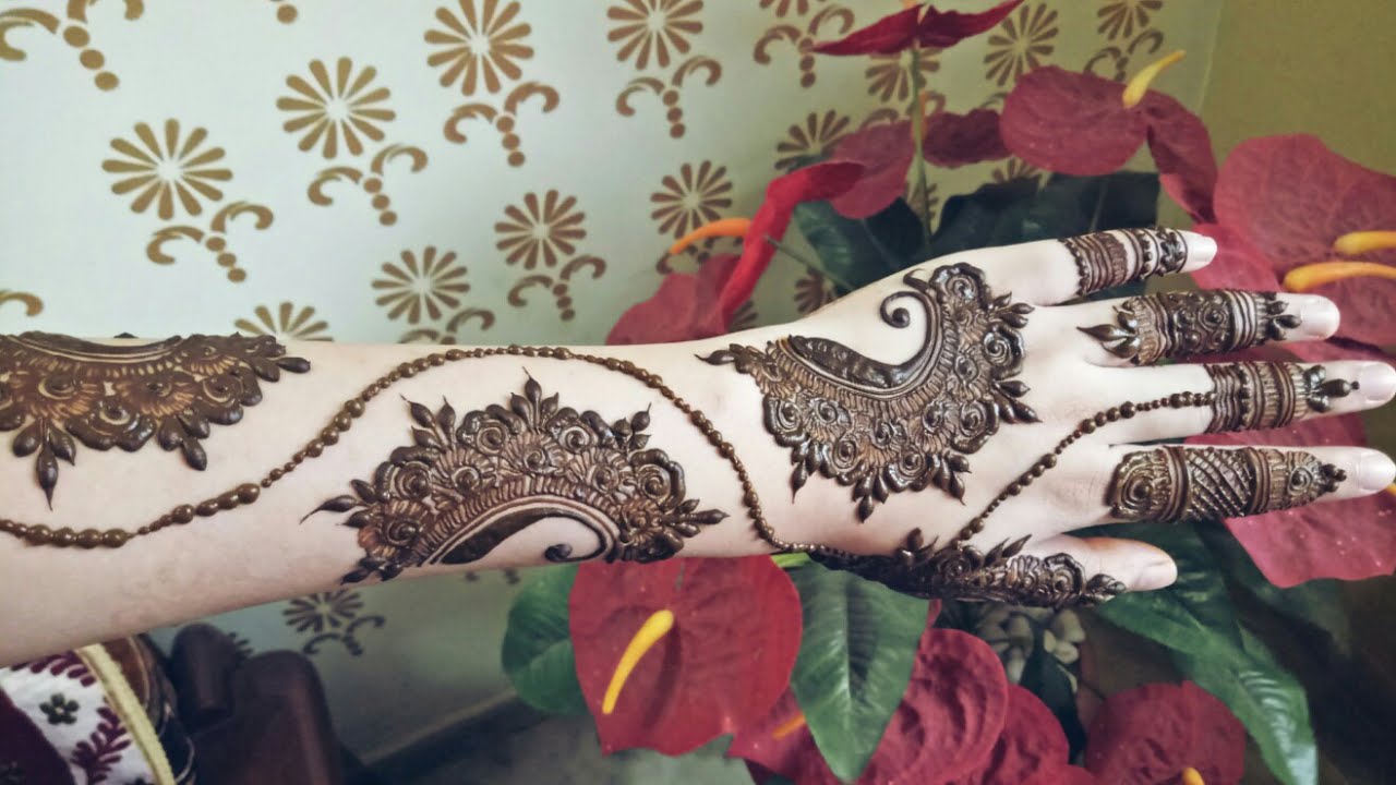 Gulf henna design #1 | henna design for eid 2017