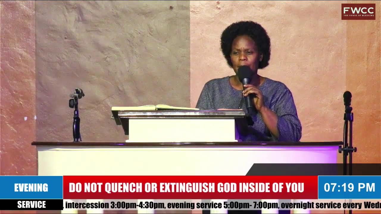 DO NOT QUENCH OR EXTINGUISH GOD INSIDE OF YOU [56/100 DAYS OF FASTING.] _ THURSDAY 26TH. FEB. 2026