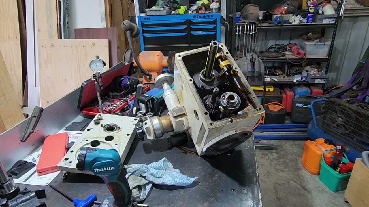Hafco HM46B Mill Drill Gearbox Problem