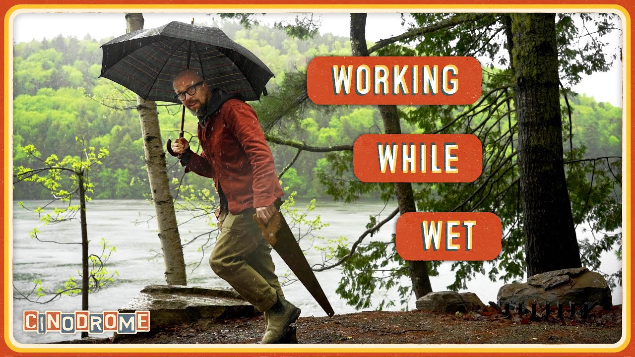 How to Restore an Old Maine Cabin - in the Rain!