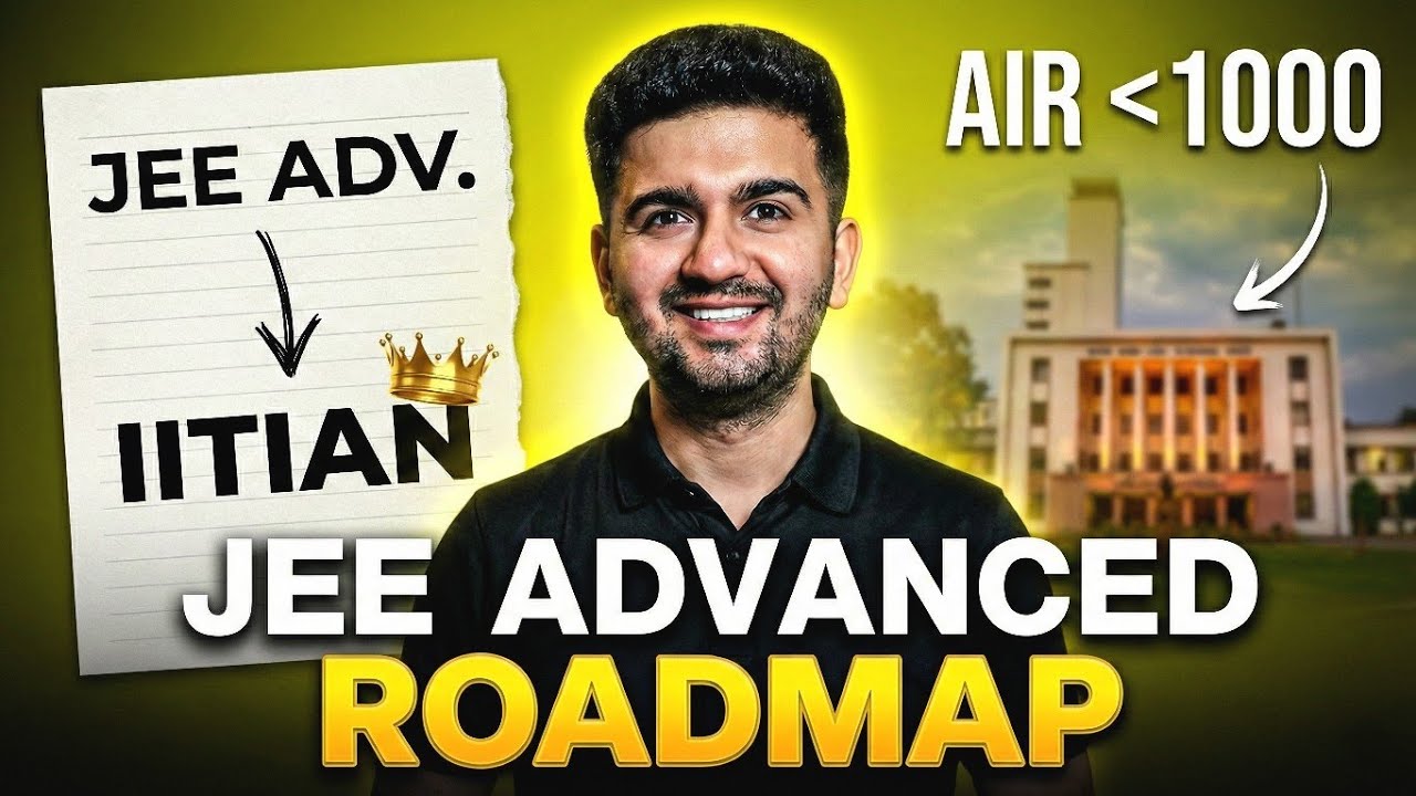 JEE Advanced 4 month Roadmap: Become an IITIAN in 2026 | Vineet Khatri sir