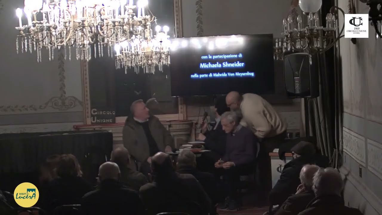 Conferenza stampa evento su Ruggiero Bonghi