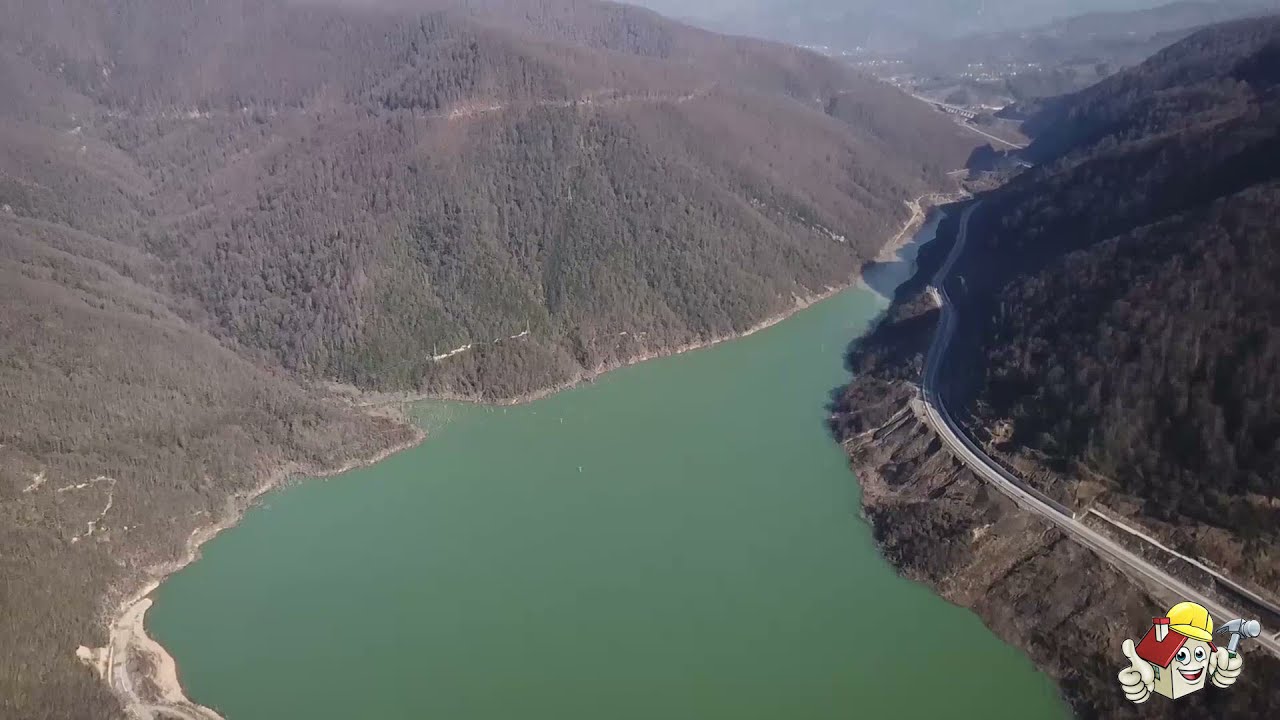 Drone ile Baraj üzerindeki keyifli bir uçuş