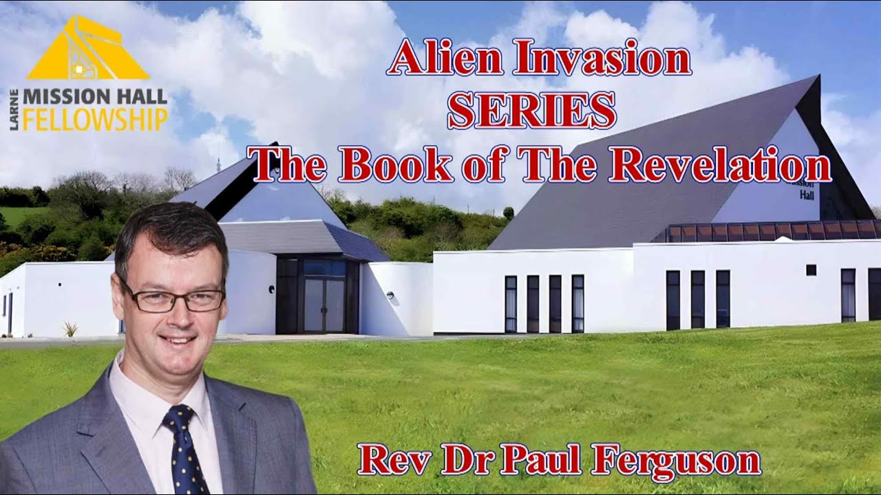Rev. Dr Paul Ferguson in Larne Mission Hall Preaching on 