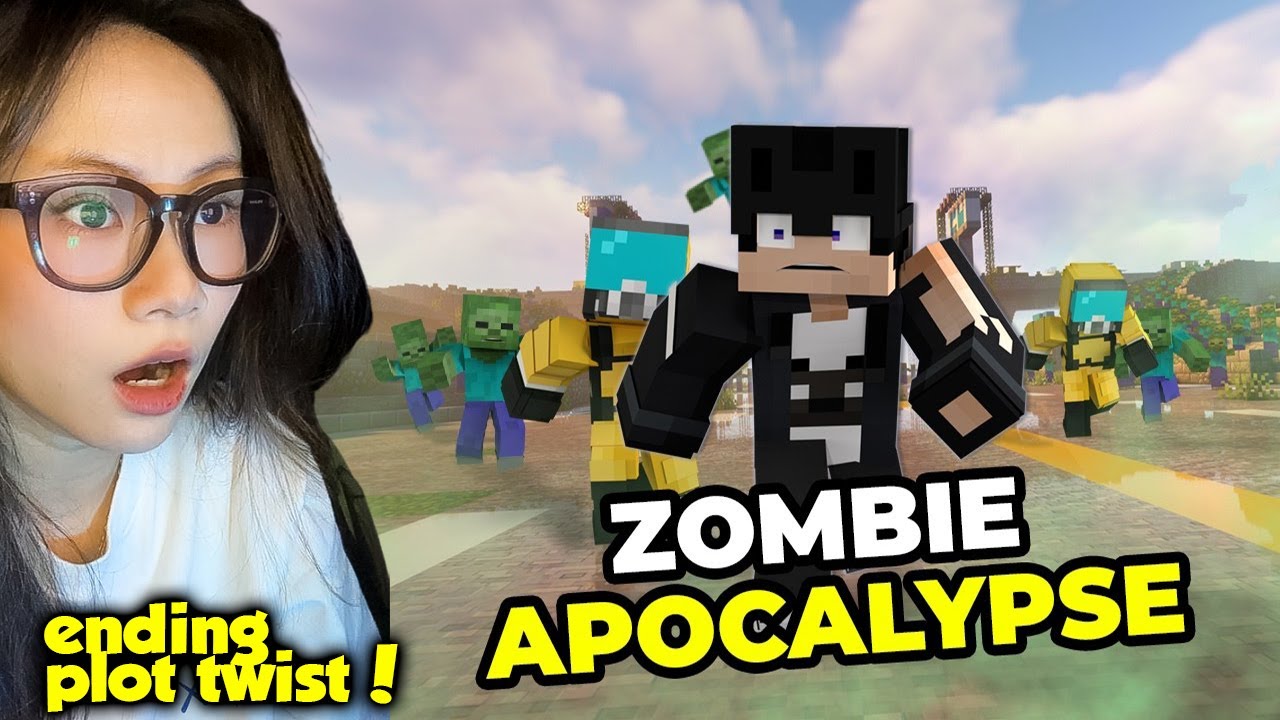 React RemanRHN - Meletakan 10,000 Player Di Kota Penuh Zombie !!! ENDING GA TERDUGA