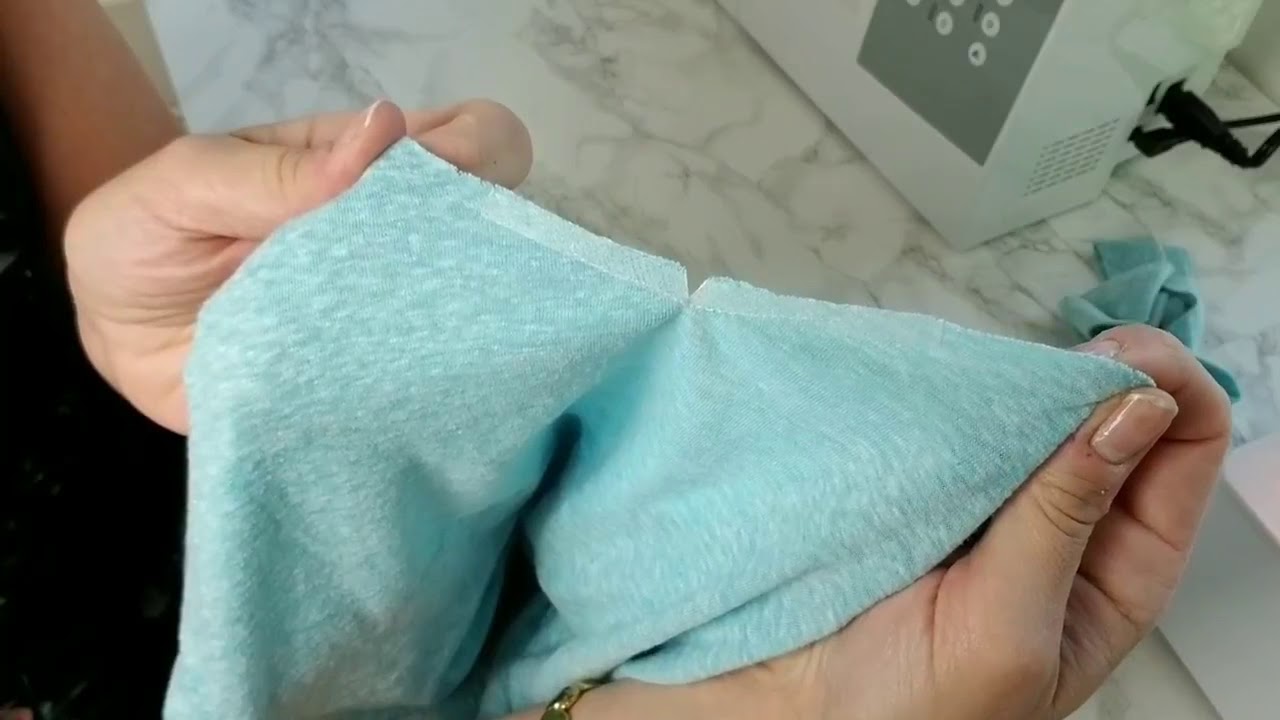 Banded V-neck Tutorial